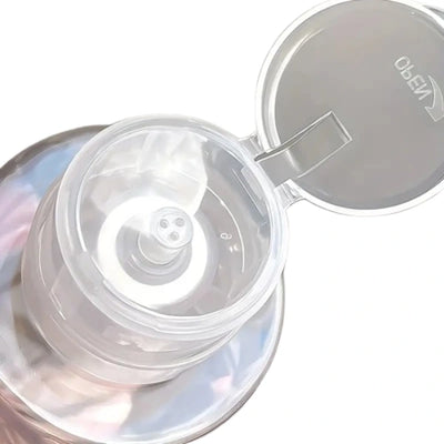 Cleaner Pumpspenderflasche – 220 ml . Transparente Flasche
