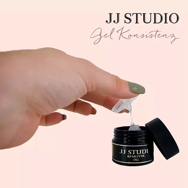 Das JJ Studio Wimpern Remover Gel ist für die&nbsp;&nbsp;professionelle Entfernung künstlicher Wimpern. 15 g