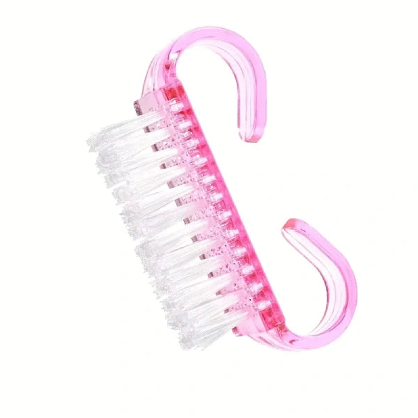 Rosa Nagelbürste für Maniküre Pediküre Nageldesign