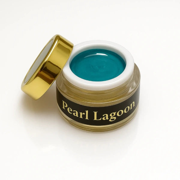Farbgel Pearl Lagoon 5g. Für Nagelverlängerung