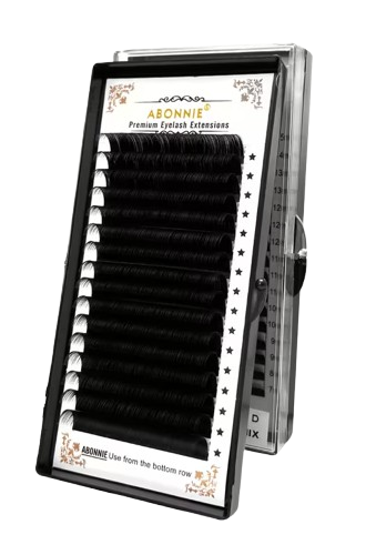Premium Eyelash  – 0.05 | D-Curl | Schwarz Matt 8-14 mm