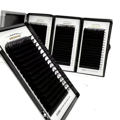 Premium Eyelash  – 0.05 | D-Curl | Schwarz Matt 8-14 mm